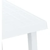 stol za kampiranje bijeli 79 x 56 x 64 cm pp izgled drva