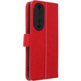 AVIZAR Honor 90 Wallet Case video podpora, serija Chesterfield - rdeca, (20834097) | Shoptok.si