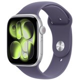 Apple pametna ura watch series 11 gps 46mm jet black aluminium case-black sport band - m/l (MEUX4WF/A) u