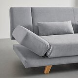 Bessagi Home zofa s posteljno funkcijo funky, svetlo siva | Shoptok.si
