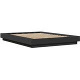 vidaXL Okvir za krevet crni 120x190 cm konstruirano drvo | shoptok.hr