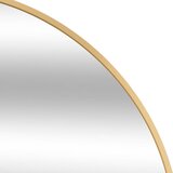 Atmosphera Zidno ogledalo ALICE, prečnika 70 cm, zlatno | Eponuda.com