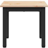  Klubska miza Naravna 40 x 40 x 36 cm Masivno borovo les, (5000107342) | Shoptok.si