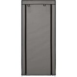 vidaXL 282430 shoe cabinet with cover grey 58x28x106 cm fabric | shoptok.hr