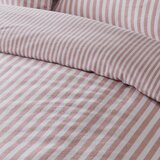 Catherine Lansfield Ružičasta flanelska posteljina za krevet za jednu osobu 135x200 cm Stripe – | shoptok.hr