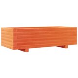  Vrtna sadilica voštano smeđe boje 90x40x26 5 cm od borovine | shoptok.hr
