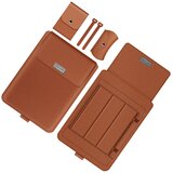 INF torbica za prenosnik, zaščitna torbica iz pu usnja brown 15 palcev, (21751810) | Shoptok.si
