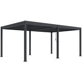 Pergole Bioklimatska pergola INTRO DUO 6X4 m, aluminij – samostoječa, dvo-conska | Shoptok.si