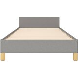  Okvir kreveta bez madraca svjetlosivi 90x200 cm od tkanine | shoptok.hr