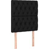 Box spring krevet s madracem crni 80 x 200 cm od tkanine | shoptok.hr