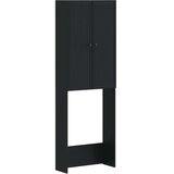  Kabinetska WC EDE Crna 66 x 25 5 x 190 cm Konstruirano drvo - Crna | shoptok.hr