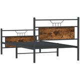  Posteljni okvir brez vzmetnice hrast 100x190 cm inženirski les, (21829613) | Shoptok.si