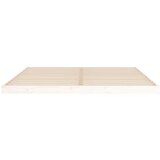  Posteljni okvir bel 180x200 cm trdna borovina, (20794771) | Shoptok.si