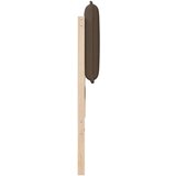 vidaXL tapecirani uzglavlje prirodna i svijetlo siva 140 cm | shoptok.hr