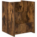  Polica za časopise s policom Dimljeni hrast 35 x 35 x 45 cm | shoptok.hr