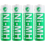 Deltaco Ultimate Ni-Mh Punjive Baterije AA, 2500mAh, Pakiranje od 4 Komada | shoptok.hr