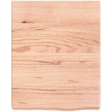 vidaXL Stenska polica svetlo rjava 40x50x(2-6) cm trdna hrastovina, (21036022) | Shoptok.si