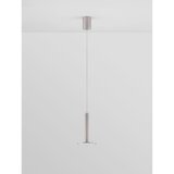 Nova Luce Metalna LED viseća svjetiljka u mat srebrnoj boji ø 15 cm Palencia – | shoptok.hr