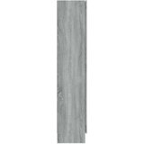 vidaXL vitrina siva sonoma 82,5x30,5x150 cm konstruiran les | Shoptok.si