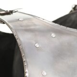  Replika srednjovjekovnog viteškog oklopa LARP srebrna čelična | shoptok.hr