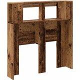  LED uzglavlje staro drvo 100x18,5x103,5 cm izrađeno drvo | shoptok.hr
