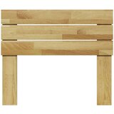 vidaXL Naglavna deska 100 cm iz masivnega lesa, hrast | Shoptok.si