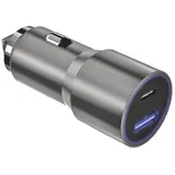 Group - Auto punjač 1x USB-C + 1x USB-A sa Power Delivery 58,5 W, srebran