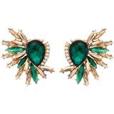 IZMAEL Uhani FL-33414 - Zlata/Zelena | Shoptok.si