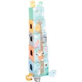 Legler Stacking Tower Pastel Animals zložljivi stolp 12m+ 10 kos Cene