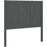  Uzglavlje za krevet sivo 80 5 x 4 x 100 cm od masivne borovine | shoptok.hr
