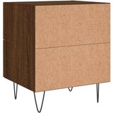  Noćni ormarić smeđa boja hrasta 40x35x47 5cm konstruirano drvo | shoptok.hr