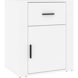 Maison Chic Nočna omarica - Nočna miza bela 50x36x60 cm inženirski les, (21689179) Cene
