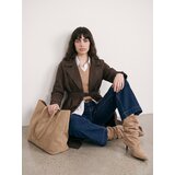 Sinsay Kaput od umjetne bru&amp;scaron;ene kože Slike
