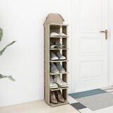 Ormarić za cipele boja hrasta 27,5x27x102 cm konstruirano drvo | shoptok.hr