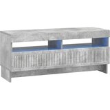  5-dijelni LED TV ormarić Betonska siva Konstruirano drvo | shoptok.hr