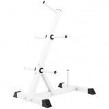  Stalak za tegove 30/31 mm iskošeni beli do 200 kg | ePonuda.com