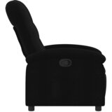 Naslonjač od tkanine crni | shoptok.hr