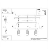  Brilagi - LED ugradno spot svetlo CRESTO 3xGU10/10W/230V krem | Eponuda.com