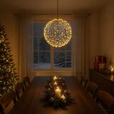  Božićni vrh svjetla 750 LED lampica Topla bijela Ø 50 x 52 cm | shoptok.hr