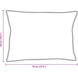 vidaXL Jastuk 2 pcs Bijela 50 x 70 cm 130gsm 100% pamuk Cijene