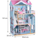  Velika LED drvena kućica pastel | shoptok.hr
