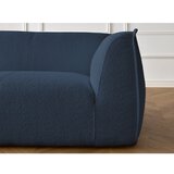 Bobochic Paris Temno modra sedežna garnitura iz tkanine bouclé 242 cm Giorgia – | Shoptok.si
