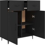  Komoda crna 69 5 x 34 x 90 cm od konstruiranog drva | shoptok.hr