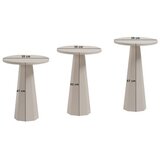 Hanah home Set klub stolića, Lilyum, 3 dijela, Bijela | Eponuda.ba