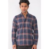 Dewberry G708 MEN'S SHIRT-NAVY BLUE u