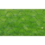 Žičana ograda za kokoši s PVC oblogom 25 x 0,5 m zelena | shoptok.hr