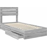  s od storage Siva Sonoma 100 x 200 cm Konstruirano drvo | shoptok.hr