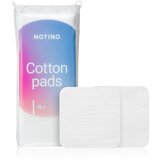 Notino Cotton Pads Large Cotton Pads Square Bombažne blazinice za odstranjevanje ličil in čiščenje obraza 70 kos | Shoptok.si
