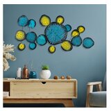 WALLXPERT dekorativni metalni zidni pribor nenuharps multicolor Cene