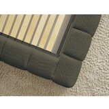 Bobochic Paris Zeleni tapecirani bračni krevet s prostorom za odlaganje s podnicom 180x200 cm Mont Blanc – | shoptok.hr